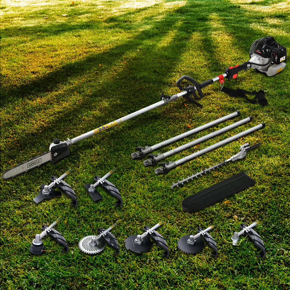 Pole Chainsaw Hedge Trimmer Brush Cutter Whipper Snipper 9 IN 1 MultiTool - Nurns