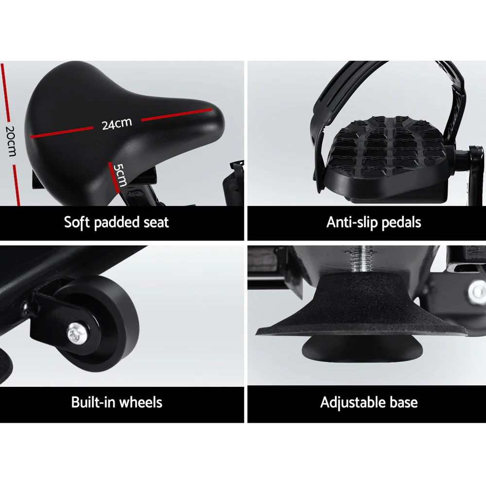 Everfit Spin Bike Exercise Bike Flywheel Cycling Home Gym Fitness Adjustable - Nurns