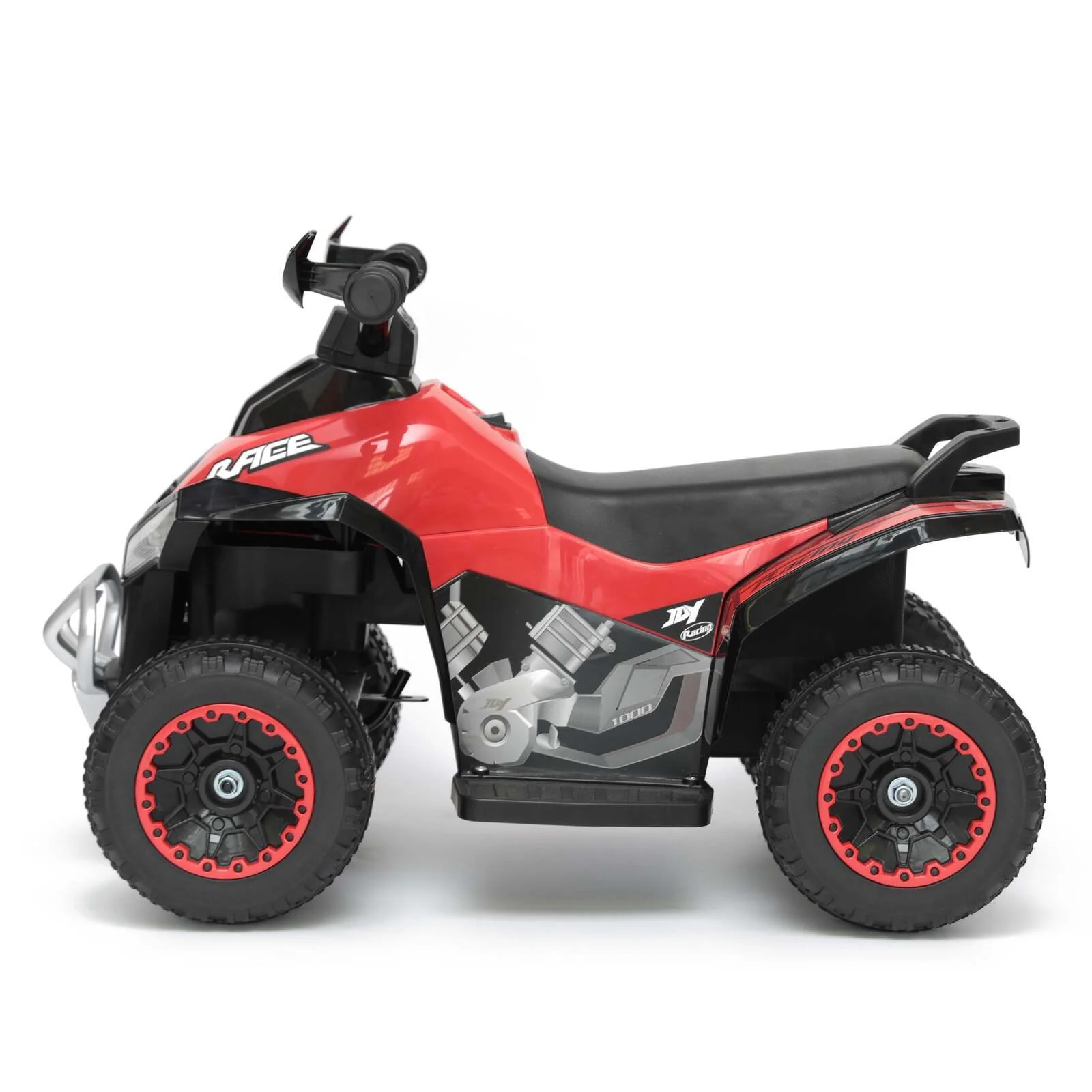 Quad Ride-on Electronic 4 Wheel ATV - Red - Nurns