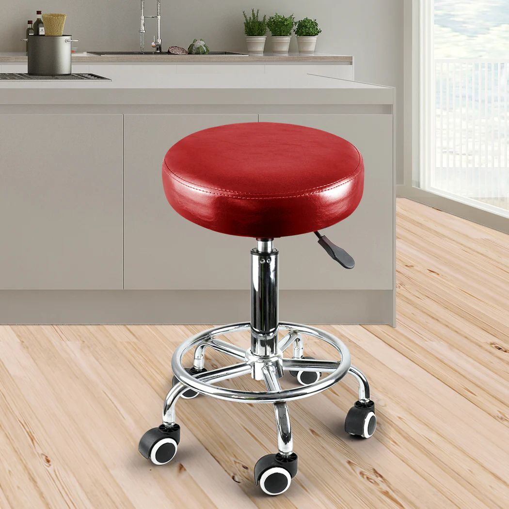 Swivel Salon Bar Stools Hairdressing Stool Barber Chairs Equipment Beauty - Nurns