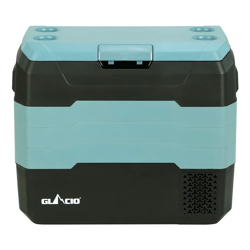 Glacio 50L Portable Fridge Freezer Fridges Cooler Camping 12V/24V/240V Caravan - Nurns