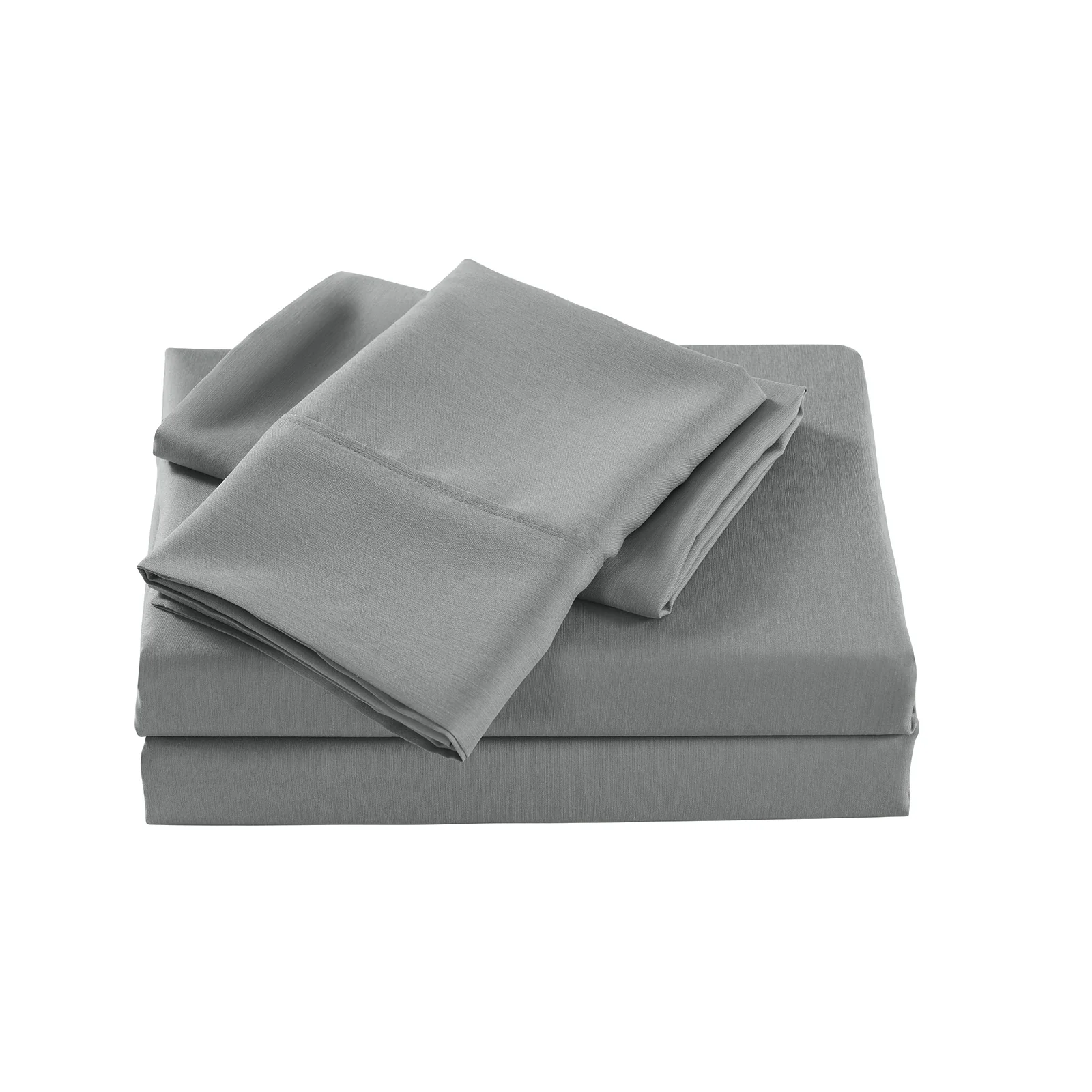King Royal Comfort Bamboo Cooling 2000TC Sheet Set - Mid Grey - Nurns
