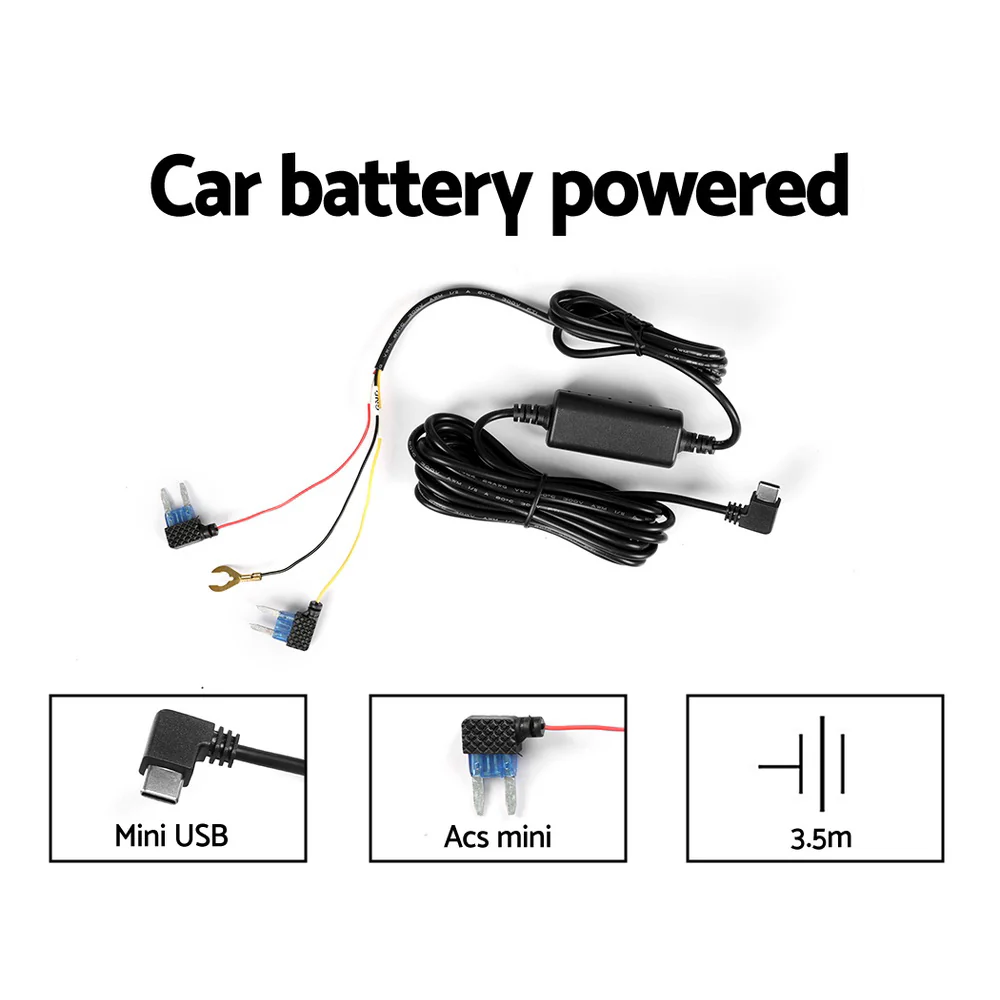 Dash Camera 4K Hidden Front Rear WIFI - Nurns