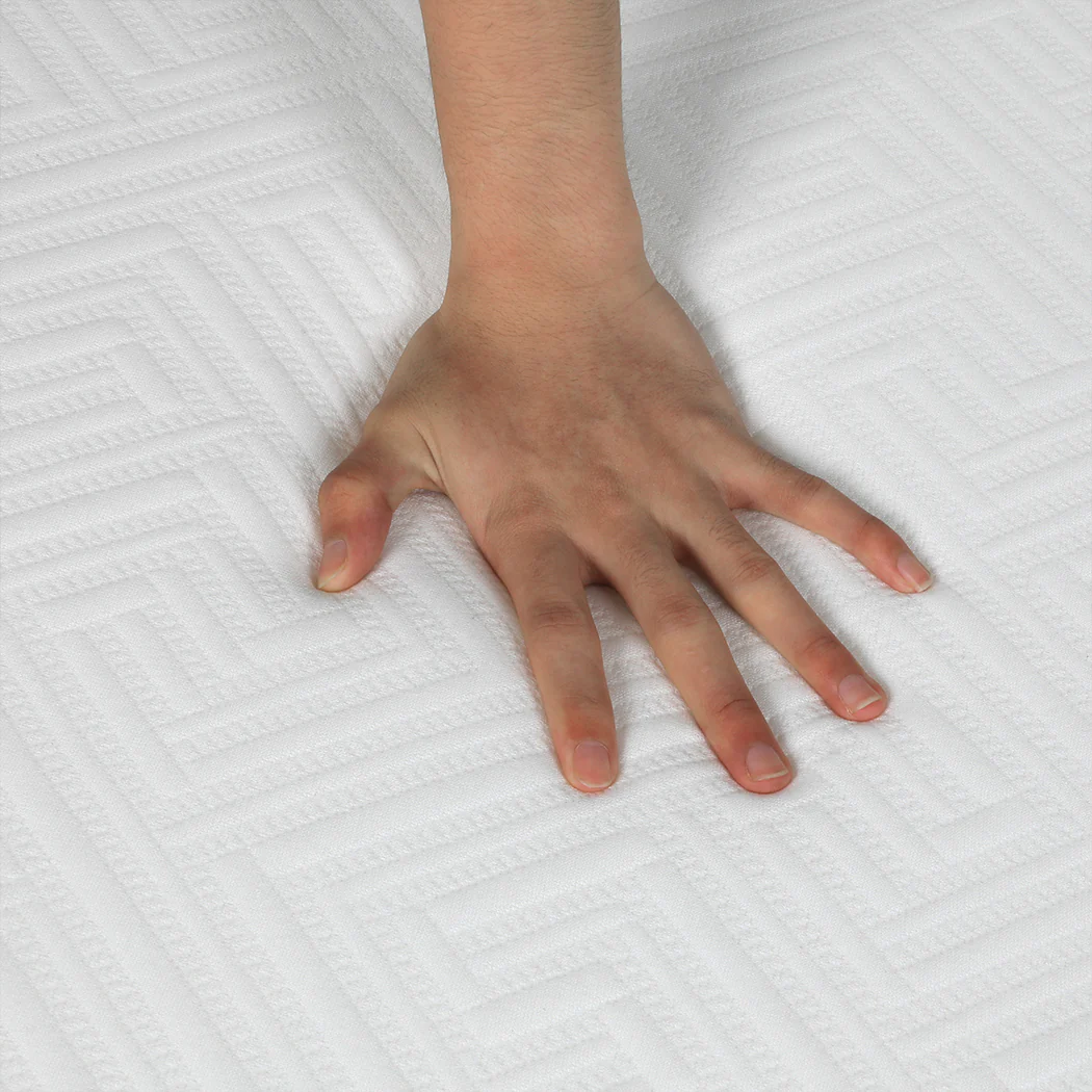 Piper 20cm Memory Foam Mattress Egg Crate Gel HD Medium Firm Soft - Queen - Nurns