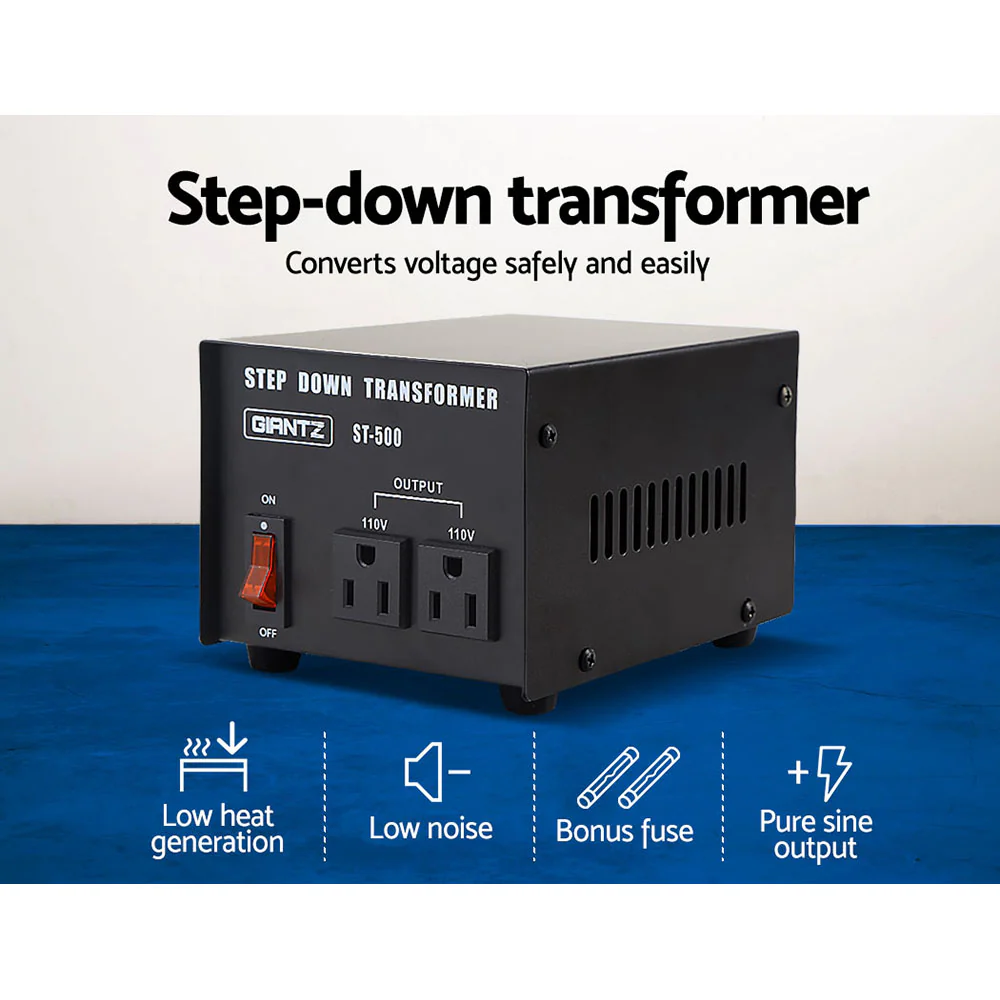 Step Down Transformer 500W 240V TO 110V Stepdown Voltage Converter AU-US - Nurns