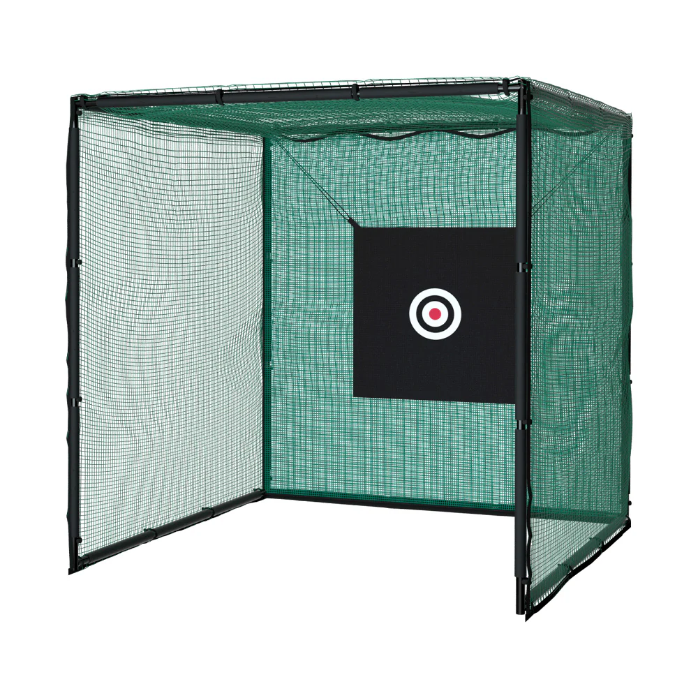 Everfit 3m Golf Practice Net Hitting Cage with Steel Frame Baseball Training - Nurns