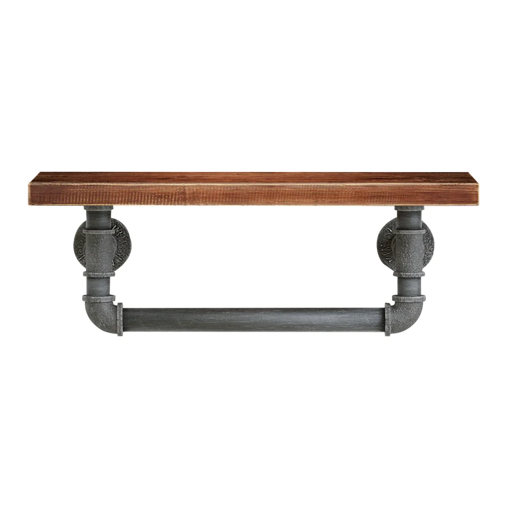 Artiss Floating DIY Pipe Shelf - Ives - Nurns