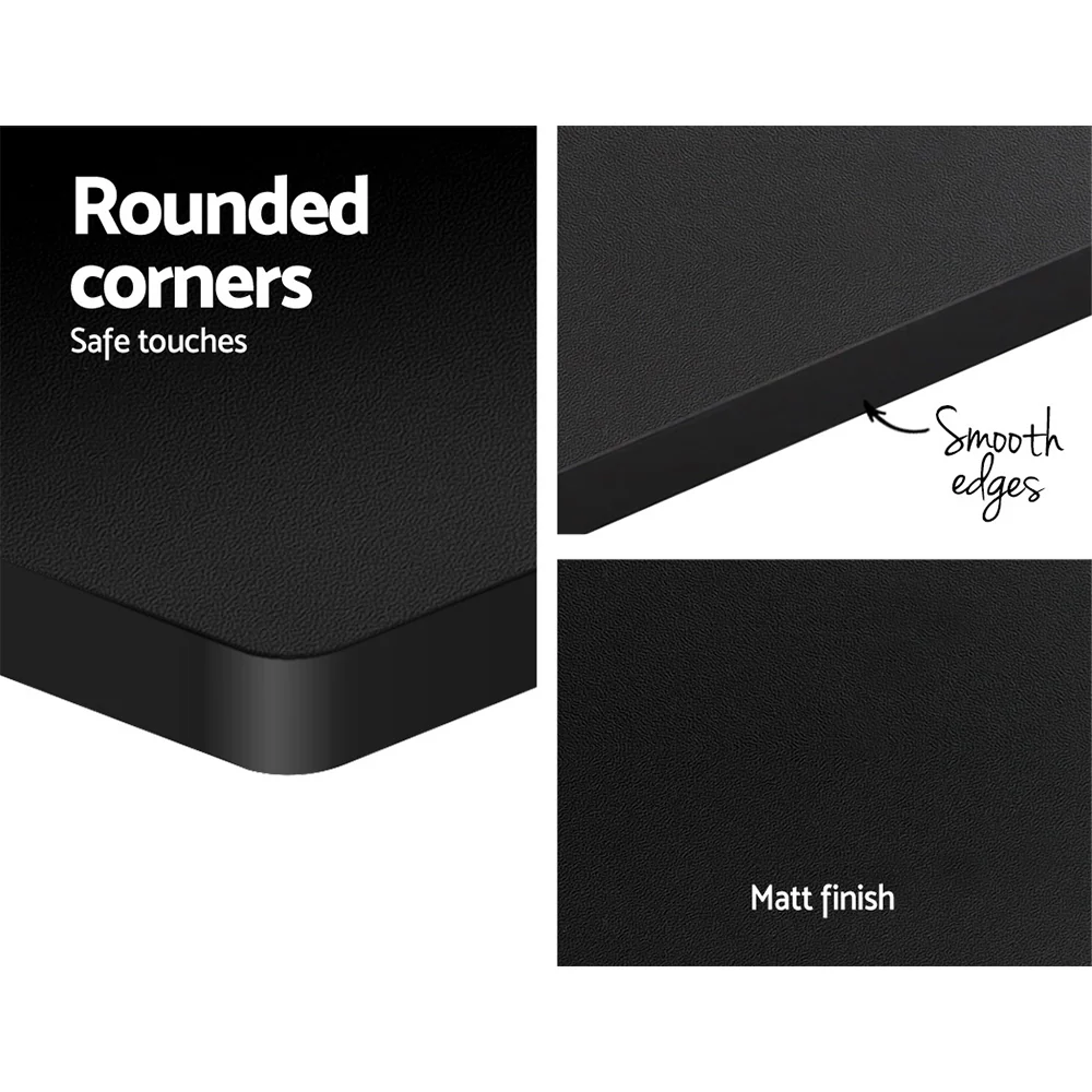 Artiss Standing Desk Motorised Black 140cm - Nurns