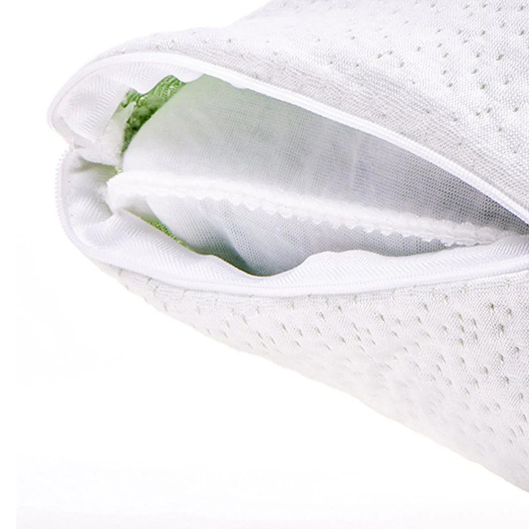 Set of 2 Memory Foam Pillow with Bamboo Fabric Cover - Nurns