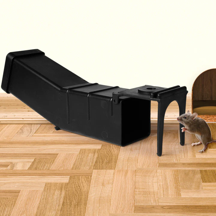 Set of 2 Mouse Rat Trap Cage Catch Capture Mice Bait Hamster Pest Control Reusable - Nurns