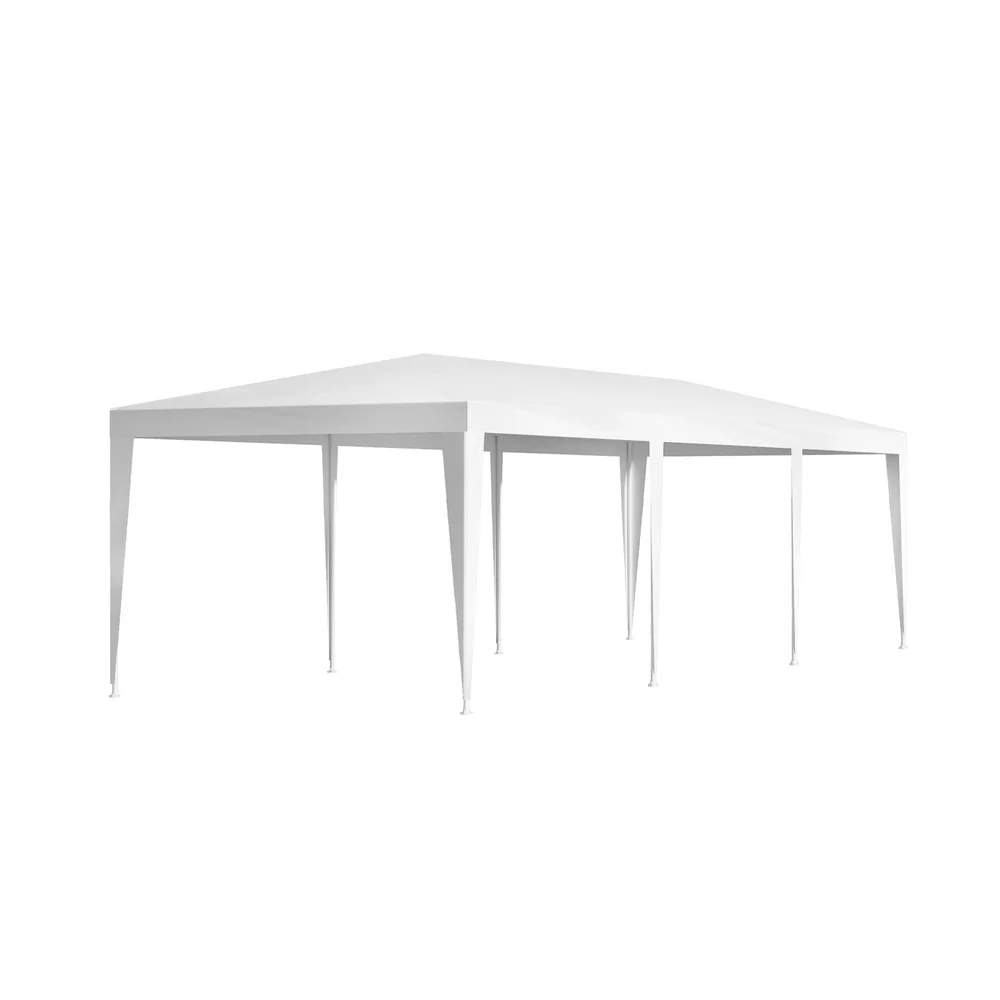 Instahut Gazebo 3x9 Wedding Party Marquee Tent Outdoor Event Camping Shade White - Nurns