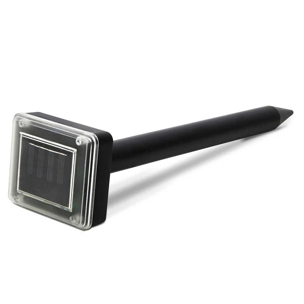 Solar Snake Repeller 8X Multi Pulse Ultrasonic Powered Pest Repellent - Nurns