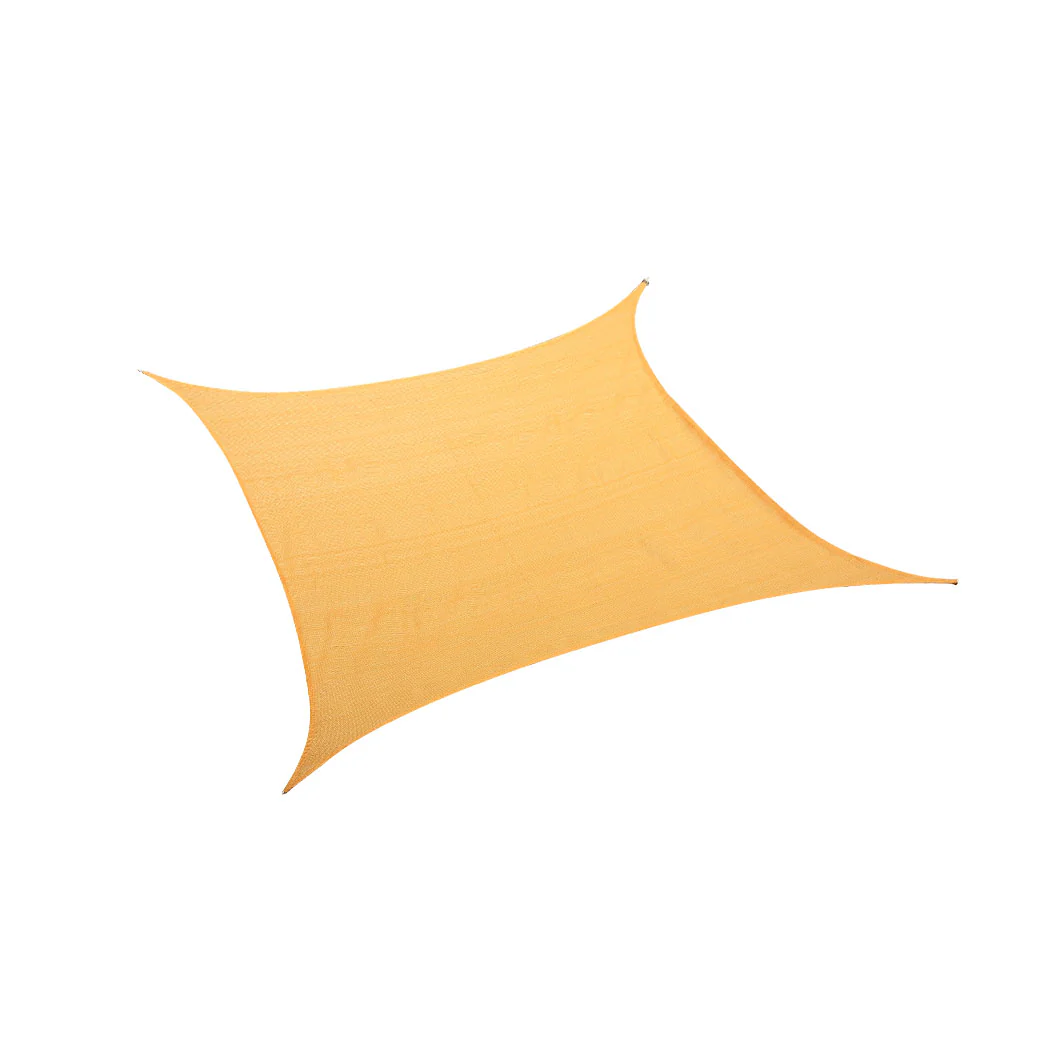 Mountview Sun Shade Sail Cloth Canopy Beige - Nurns