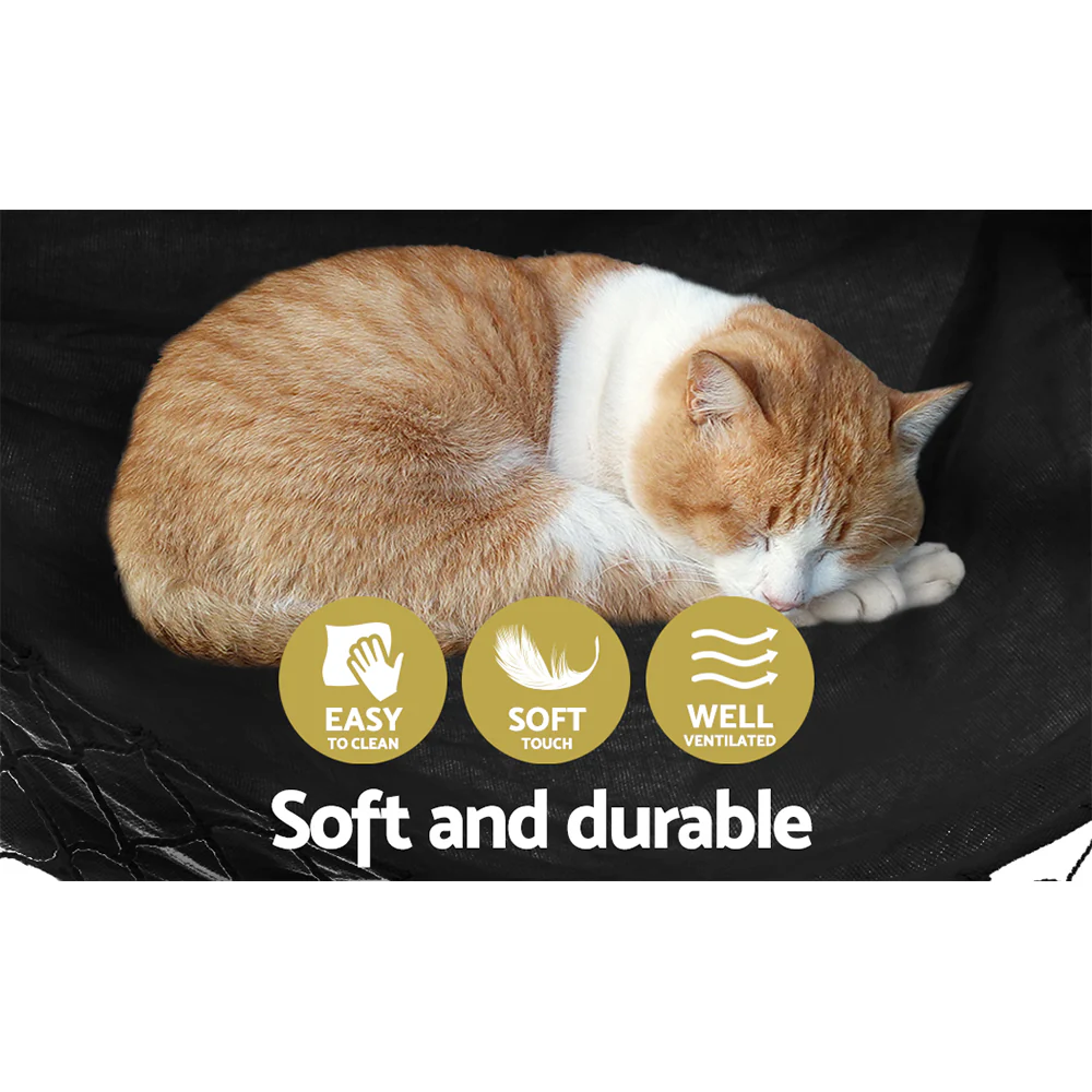 Hanging Hammock Chair Outdoor Swing Hammocks Tassel - Grey - Nurns