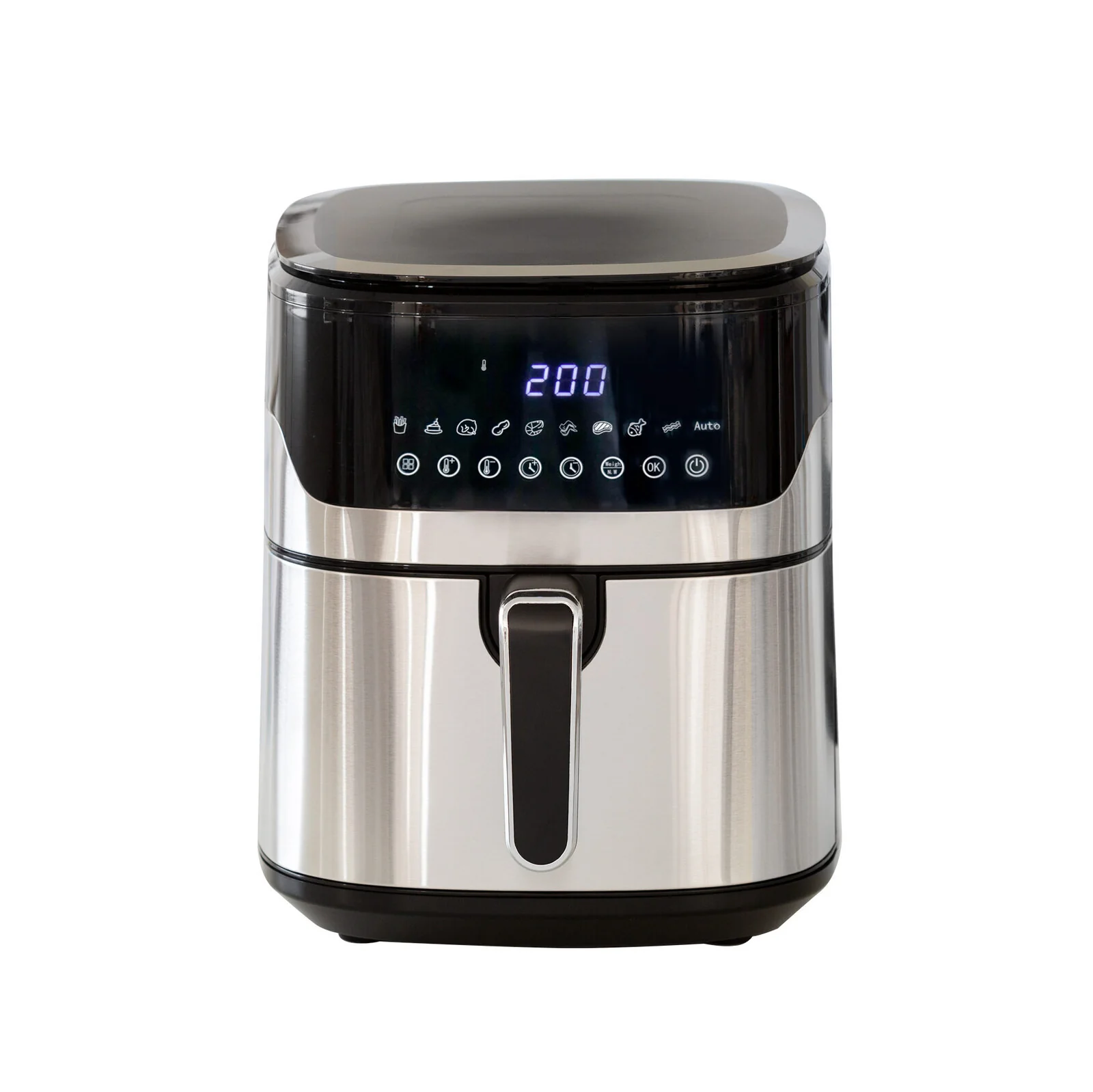 7L Air Fryer Wiz with Built-In Scale, 200C, 9 Cooking Programs - Nurns