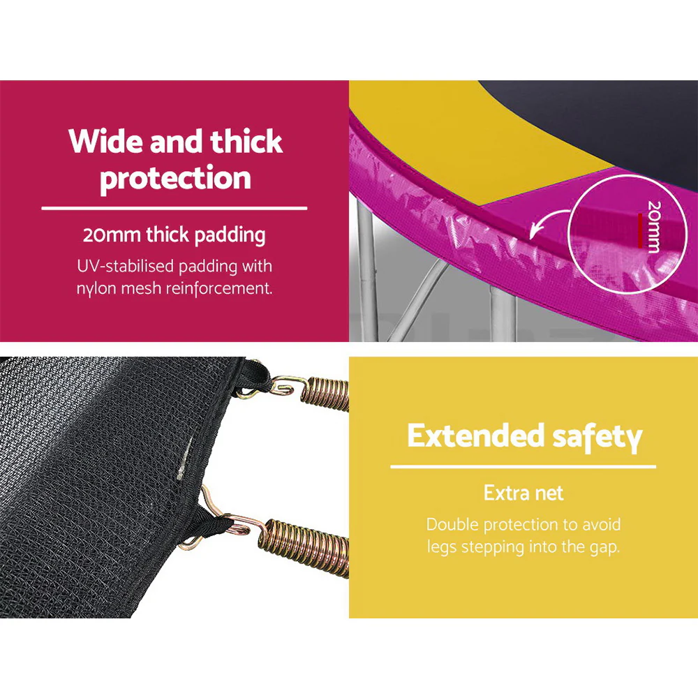 Everfit Trampoline for Kids 12ft Rebounder for Kids - Nurns