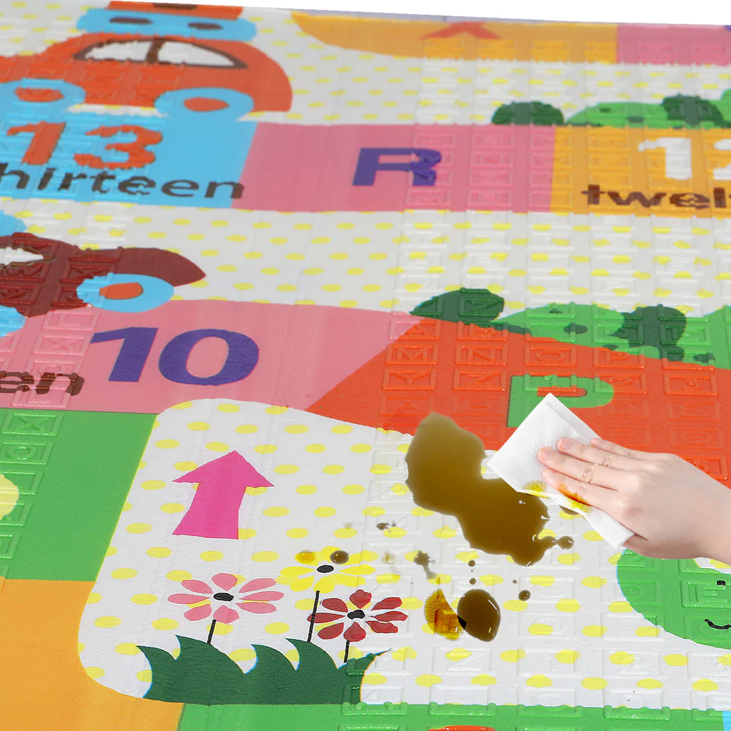 BoPeep Kids Play Mat Baby Crawling Pad Floor Foldable XPE Foam Non-slip Bear - Nurns