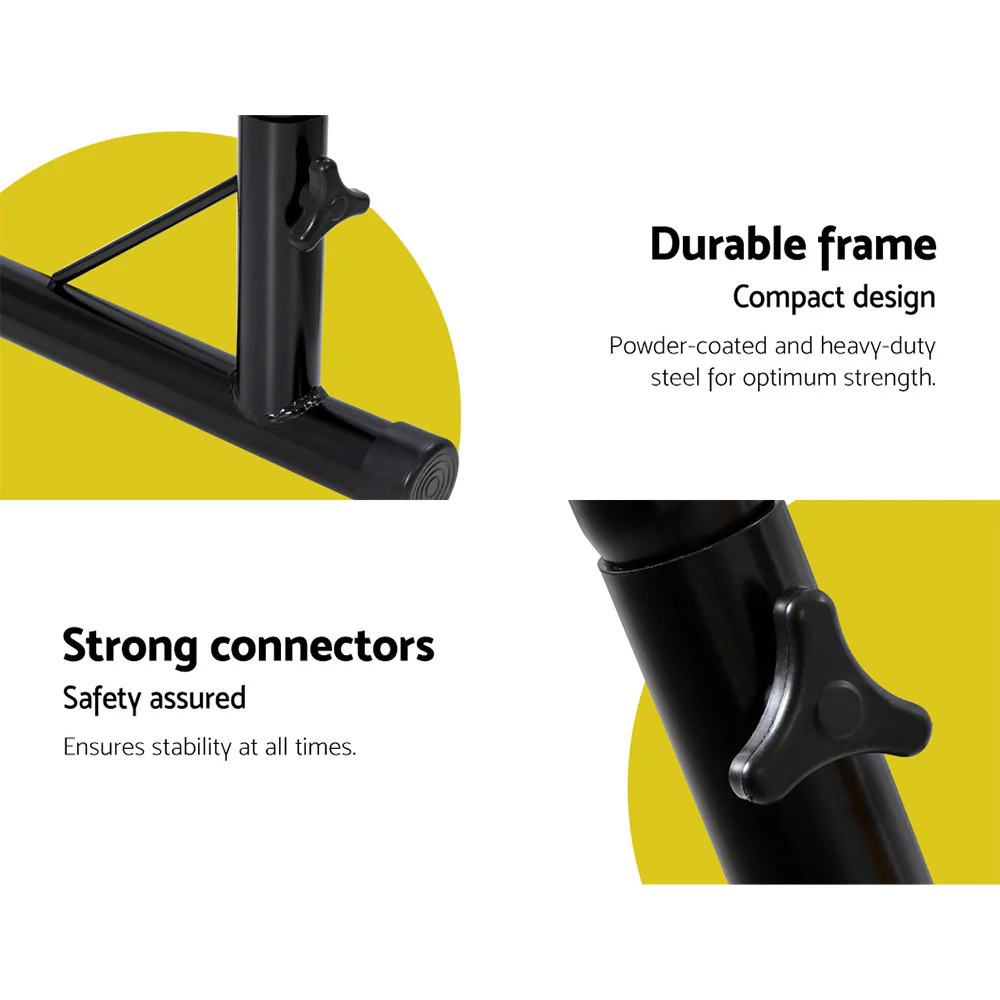 Hammock Chair Outdoor Camping Hanging with Steel Stand - Cream - Nurns