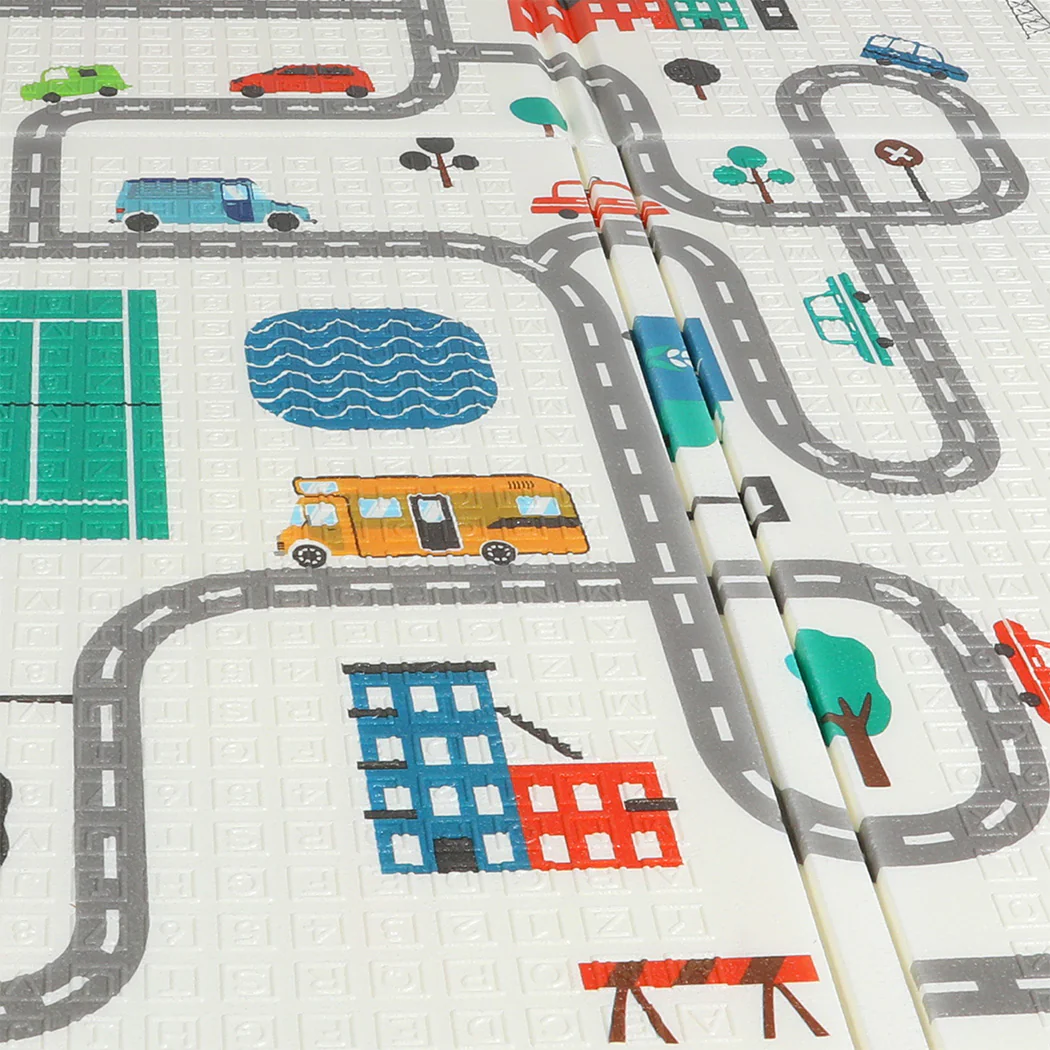 BoPeep Kids Play Mat Baby Crawling Pad Floor Foldable XPE Foam Non-slip Cloud - Nurns