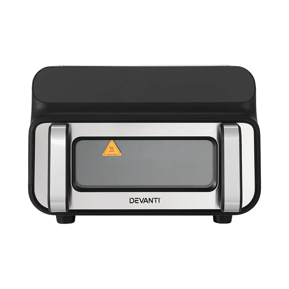 Devanti Air Fryer 10L LCD Kitchen Oven - Nurns