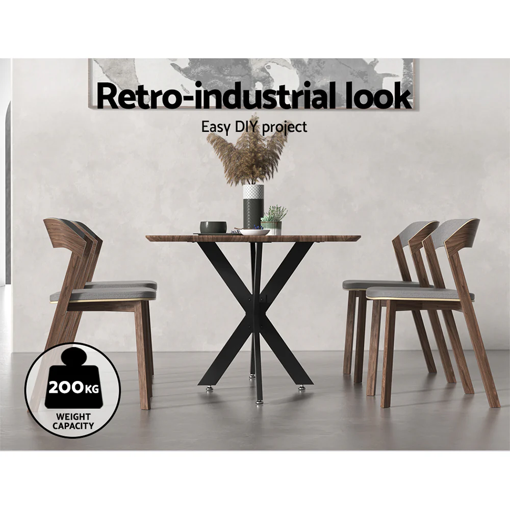 Table Legs Coffee Dining Table Legs DIY Metal Leg 150X78cm - Nurns