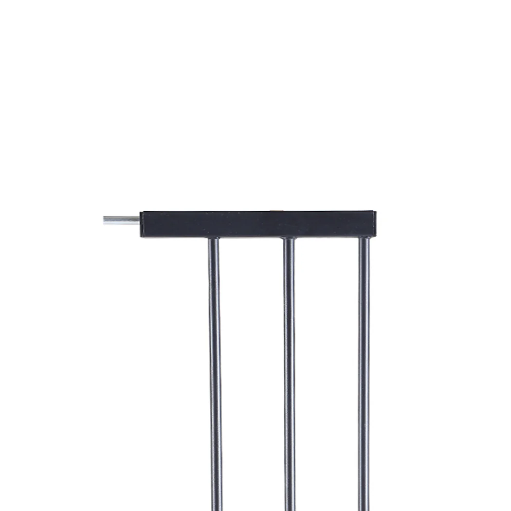Baby Kids Safety Security Gate Stair Barrier Doors Extension Panels 20cm Black - Nurns