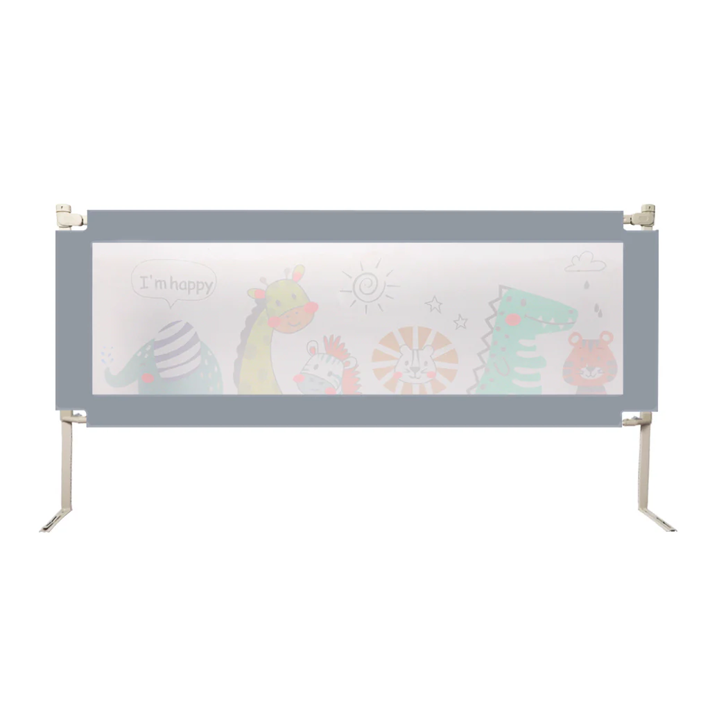 Kids Baby Safety Bed Rail Adjustable Folding Child Toddler Protect - Medium - Nurns