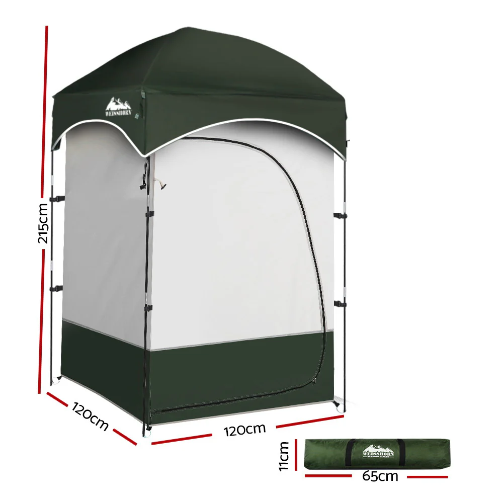 Camping Shower Toilet Tent Outdoor Portable Changing Room Ensuite - Nurns