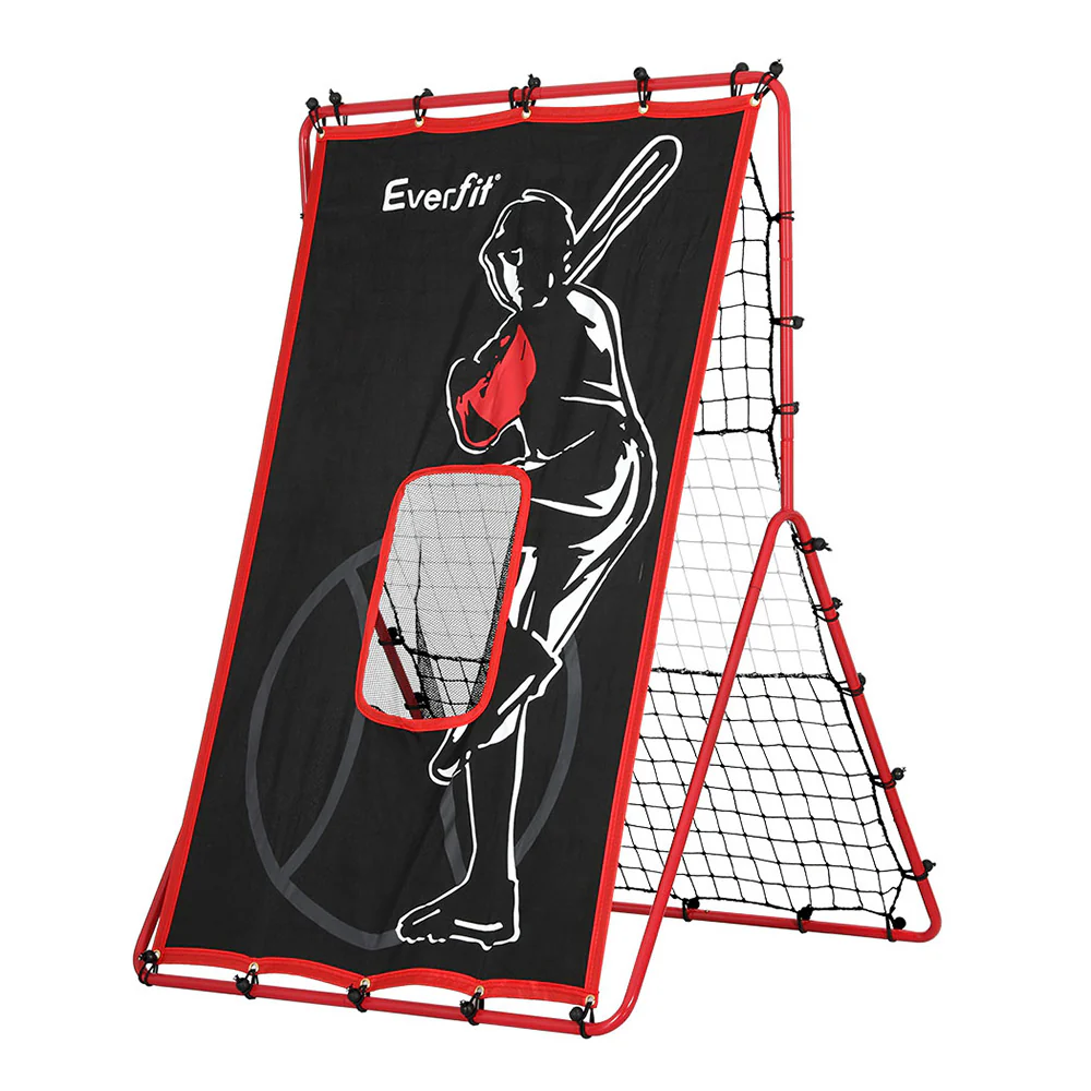 Everfit Baseball Net Rebound Pitching Kit Target Hitter 2 in 1 Training Aid - Nurns