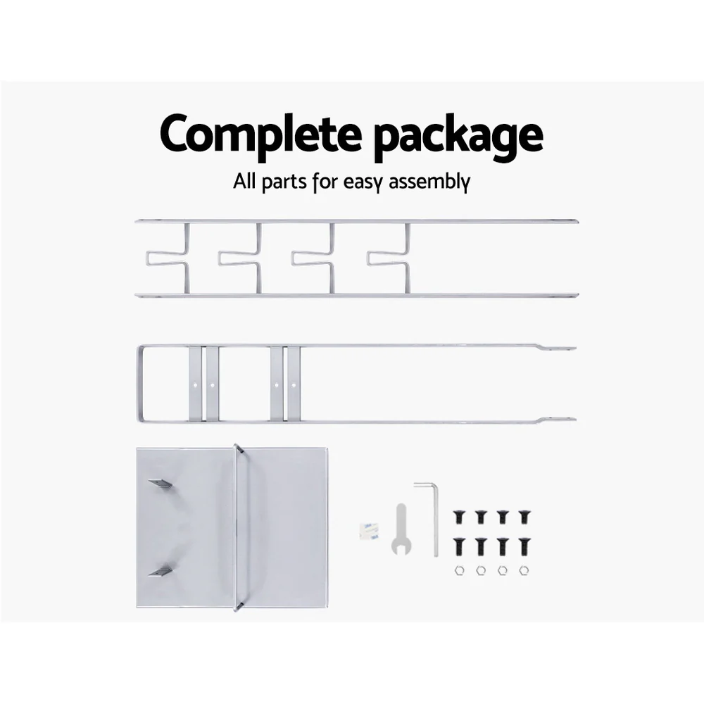 Artiss Freestanding Dyson Vacuum Cleaner Stand for V6 7 8 10 11 Silver - Nurns