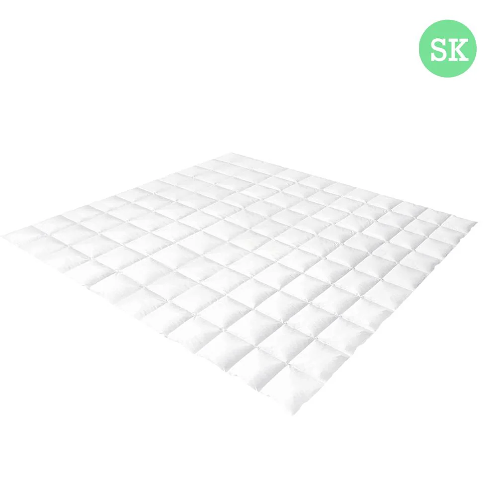 Super King Giselle Bedding 500GSM Duck Down Feather Quilt - Nurns