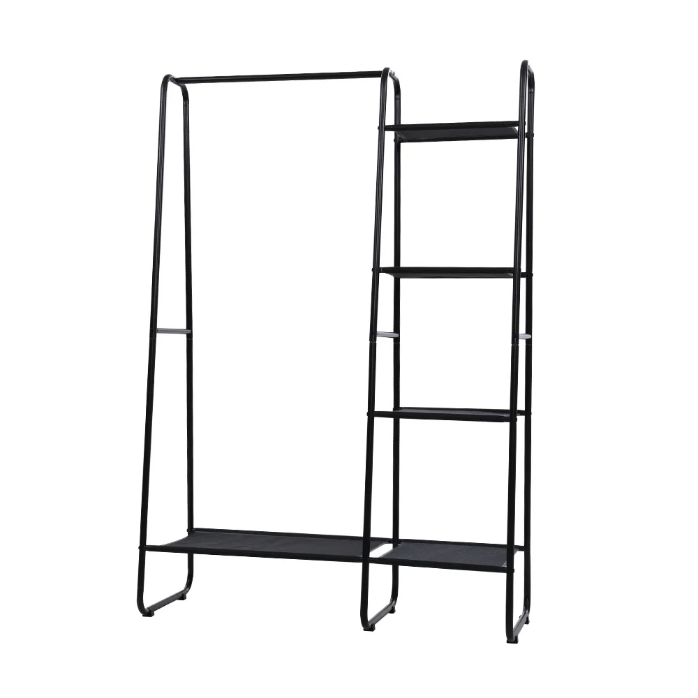 Wardrobe Clothes Rack Airer Coat Stand Closet 150cm - Nurns