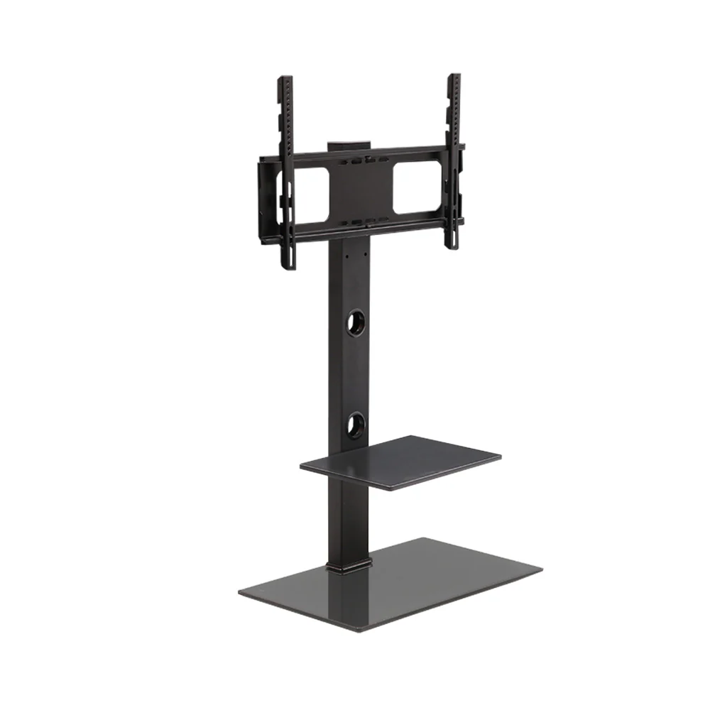 Floor TV Stand with Bracket Shelf Mount - Nurns