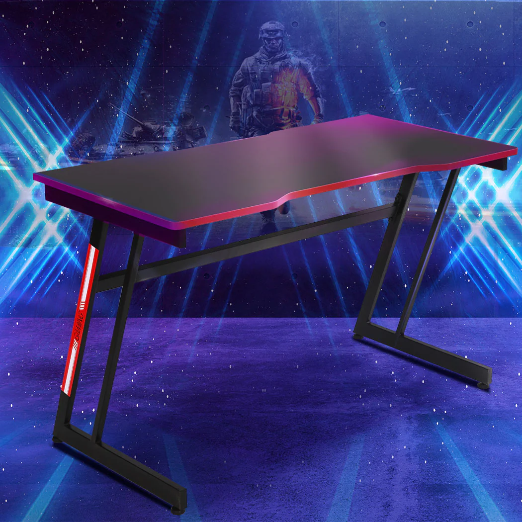 Levede Gaming Desk Table Desktop Pc - Nurns