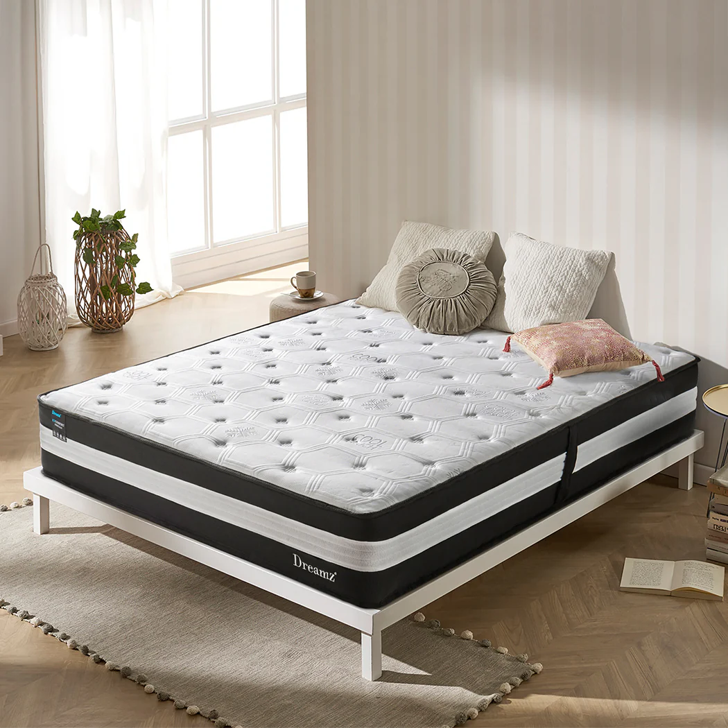 Renzo 25cm Cooling Mattress 5 Zone 25cm King Single - Nurns