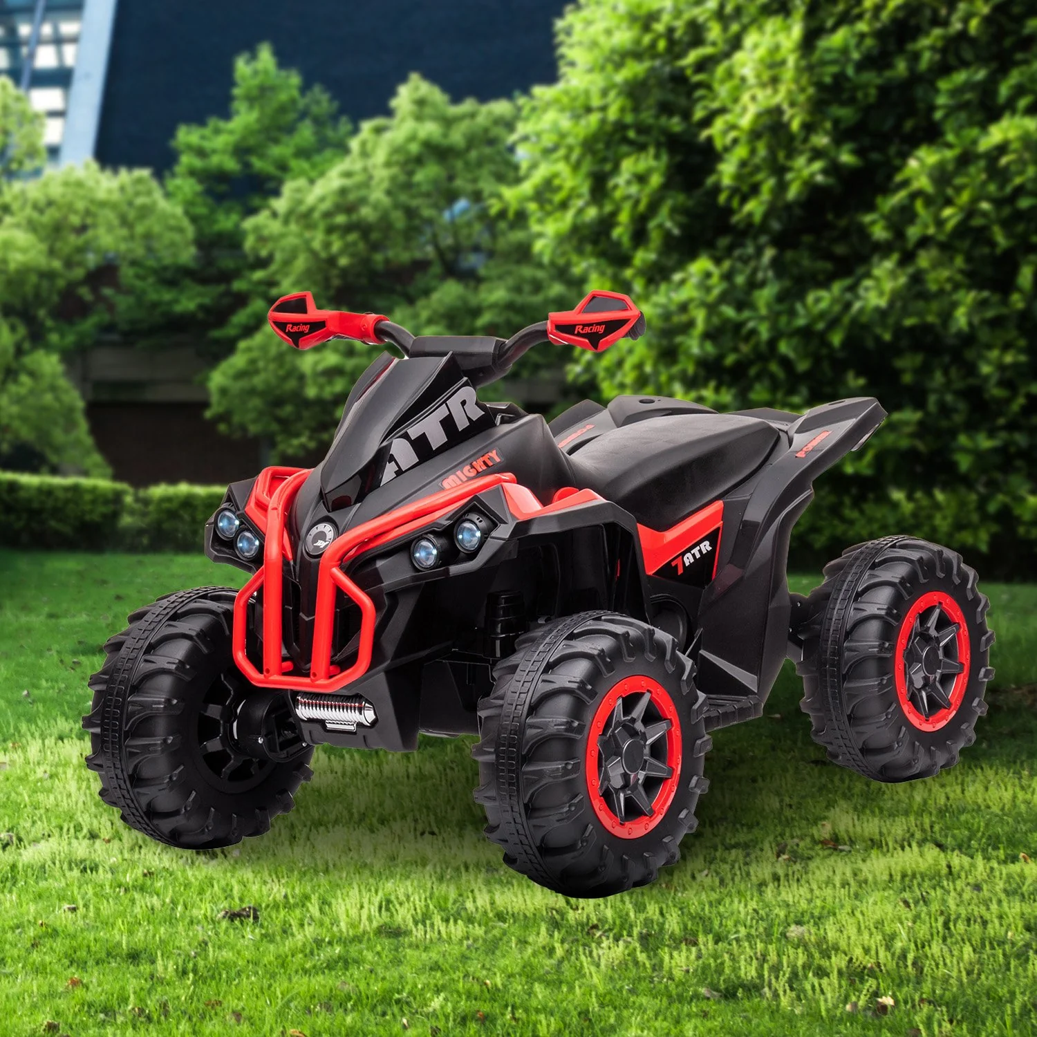 GTS99 Kids Electric Ride On Quad Bike Toy ATV 50W - Red - Nurns