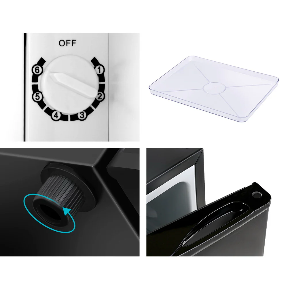 Devanti 48L Bar Fridge Black - Nurns