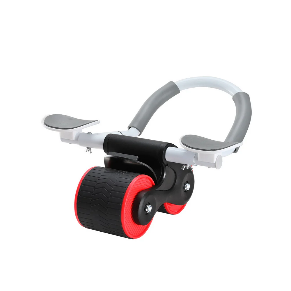 Everfit Ab Roller Automatic Rebound Abdominal Wheel with Knee Pad Home Gym Sport - Nurns