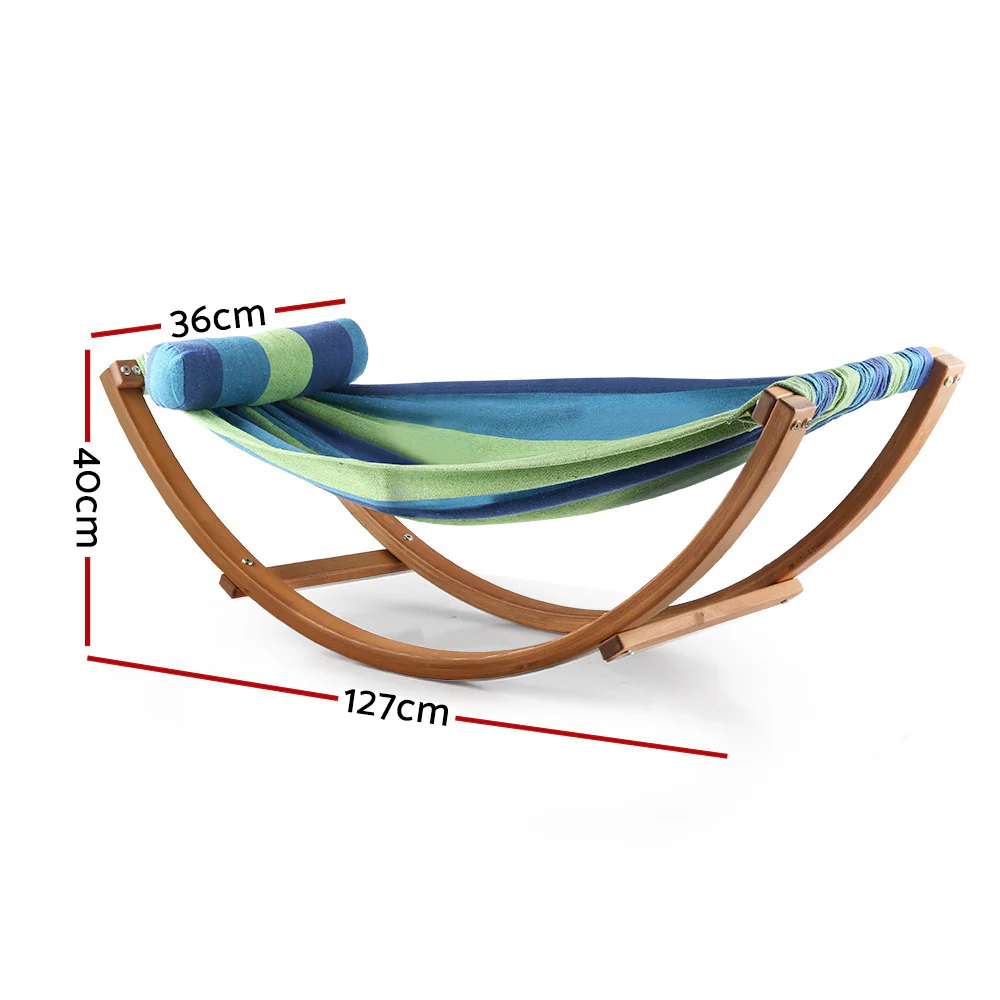 Hammock Bed Outdoor Camping Kids Timber Hammock Rocking - Nurns