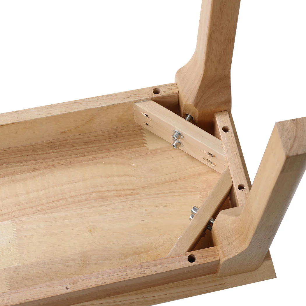 Danna Dining Chairs Bench Seat Side Kitchen Wood Contemporary Furniture - Oak - Nurns