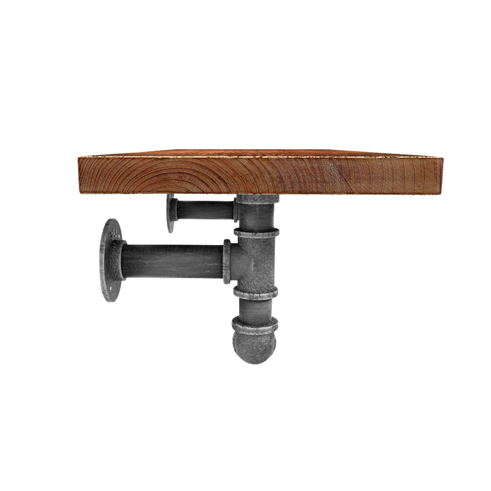 Artiss Floating DIY Pipe Shelf - Ives - Nurns