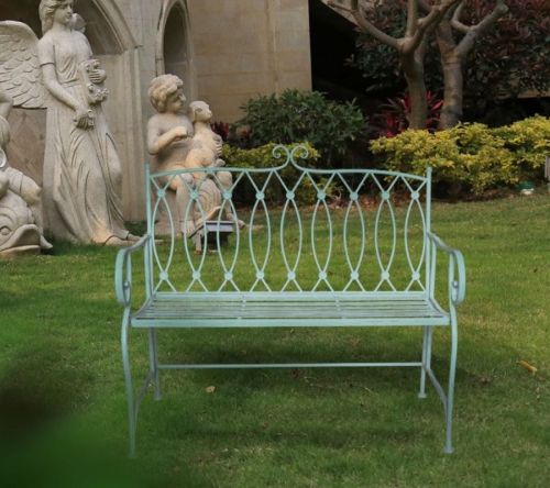 Damian Outdoor Bench - White - Nurns