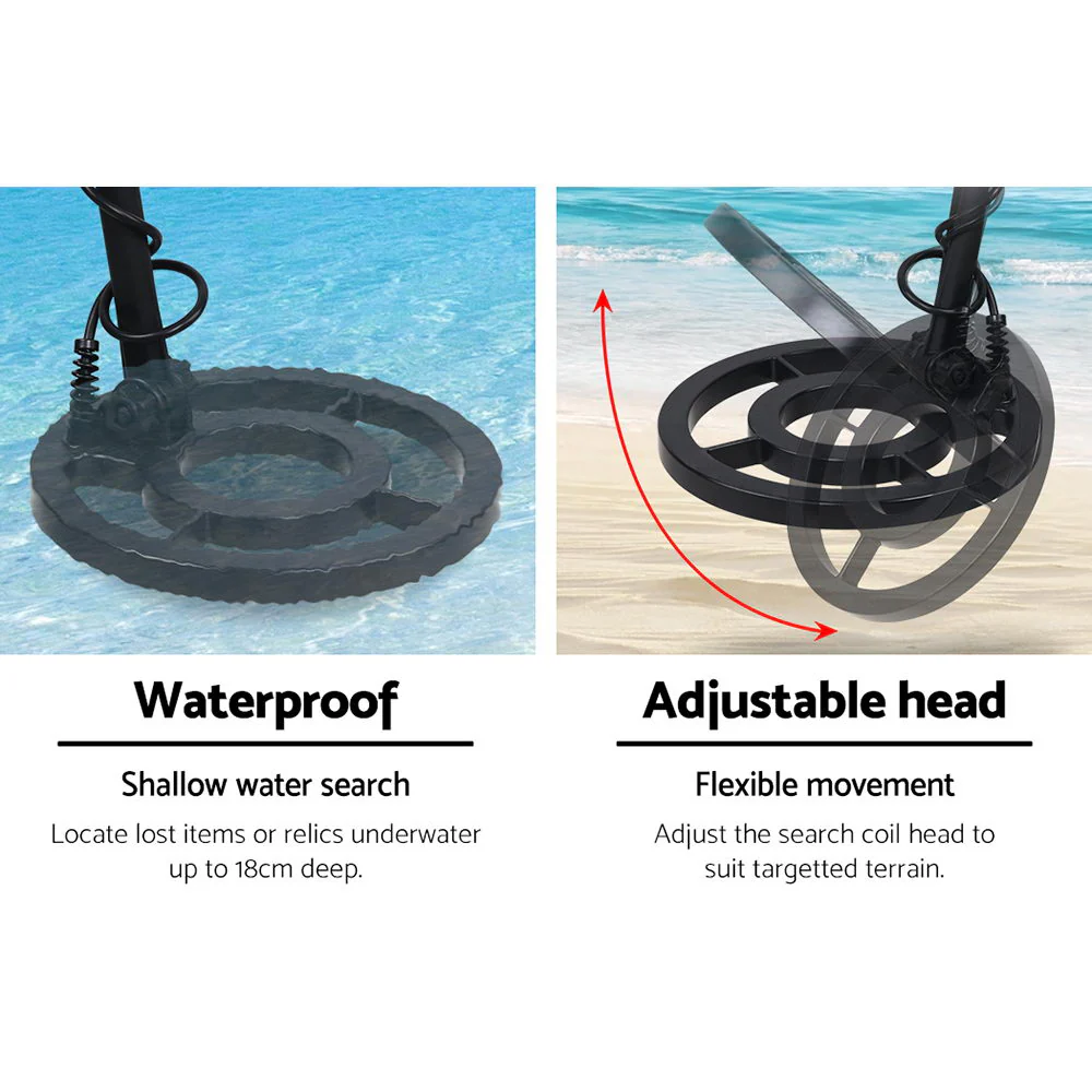 Metal Detector Pinpointer Deep Sensitive Searching Treasure Gold Hunt Digger 180MM - Nurns