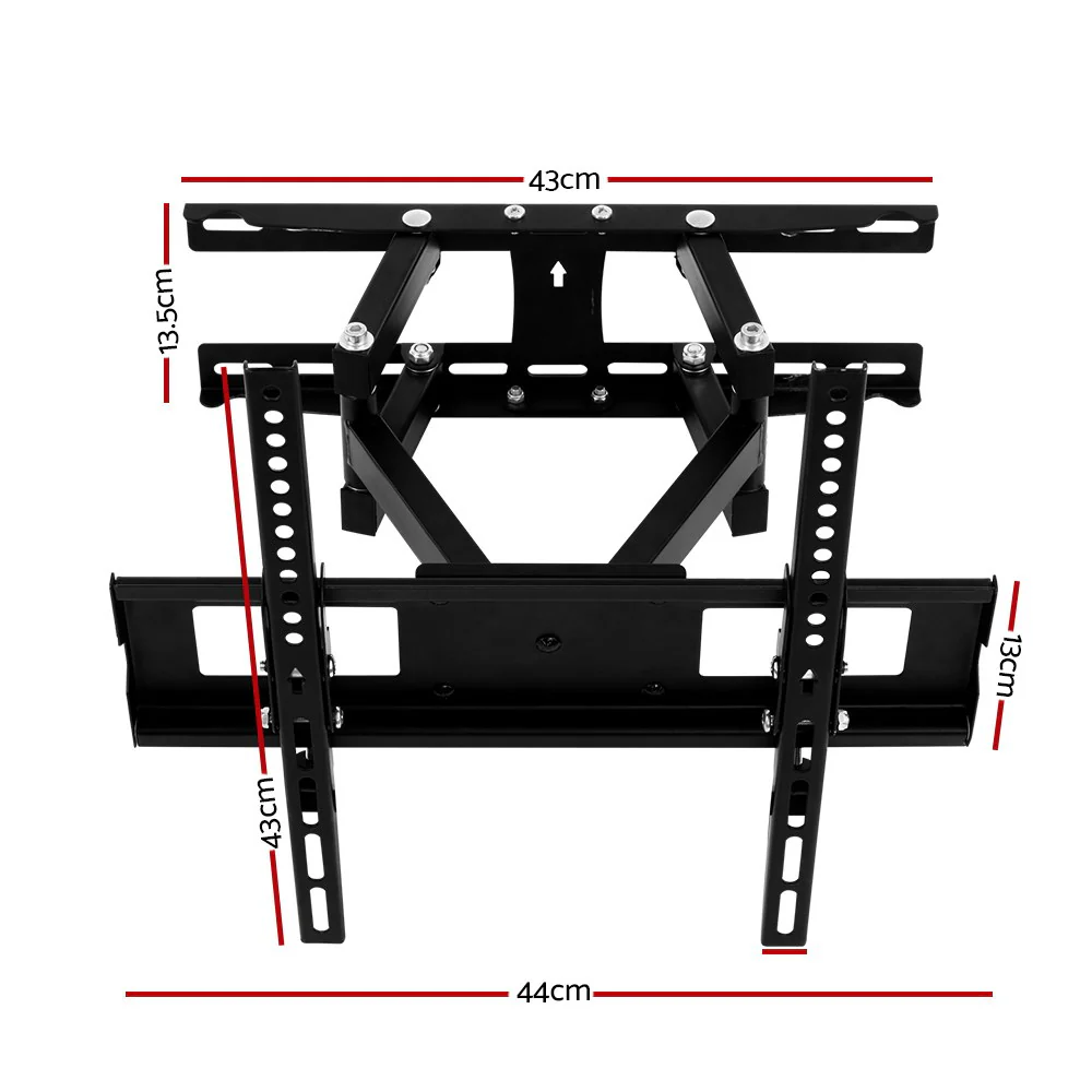 TV Wall Mount Bracket Tilt Swivel Full Motion Flat Slim LED LCD 23 32 42 50 55 inch - Nurns