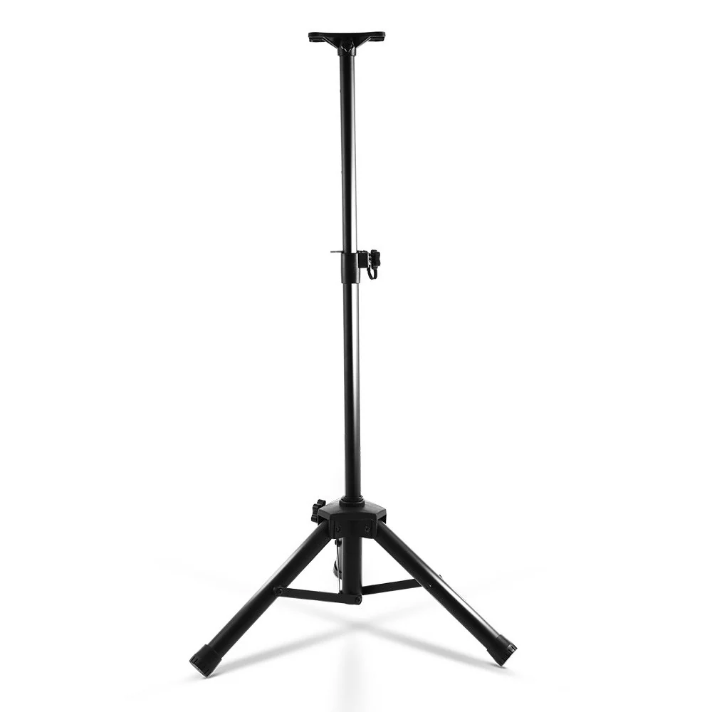 Set of 2 Adjustable 120CM Speaker Stand - Black - Nurns