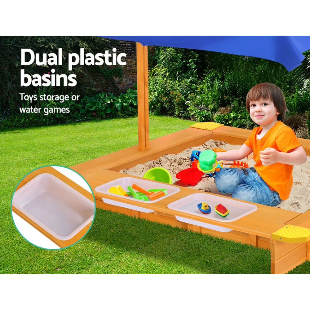 Outdoor Canopy Sand Pit - Nurns