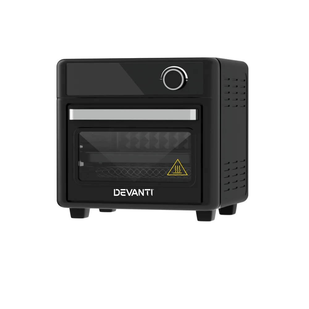 Devanti Air Fryer 15L LCD Fryers Oven - Nurns