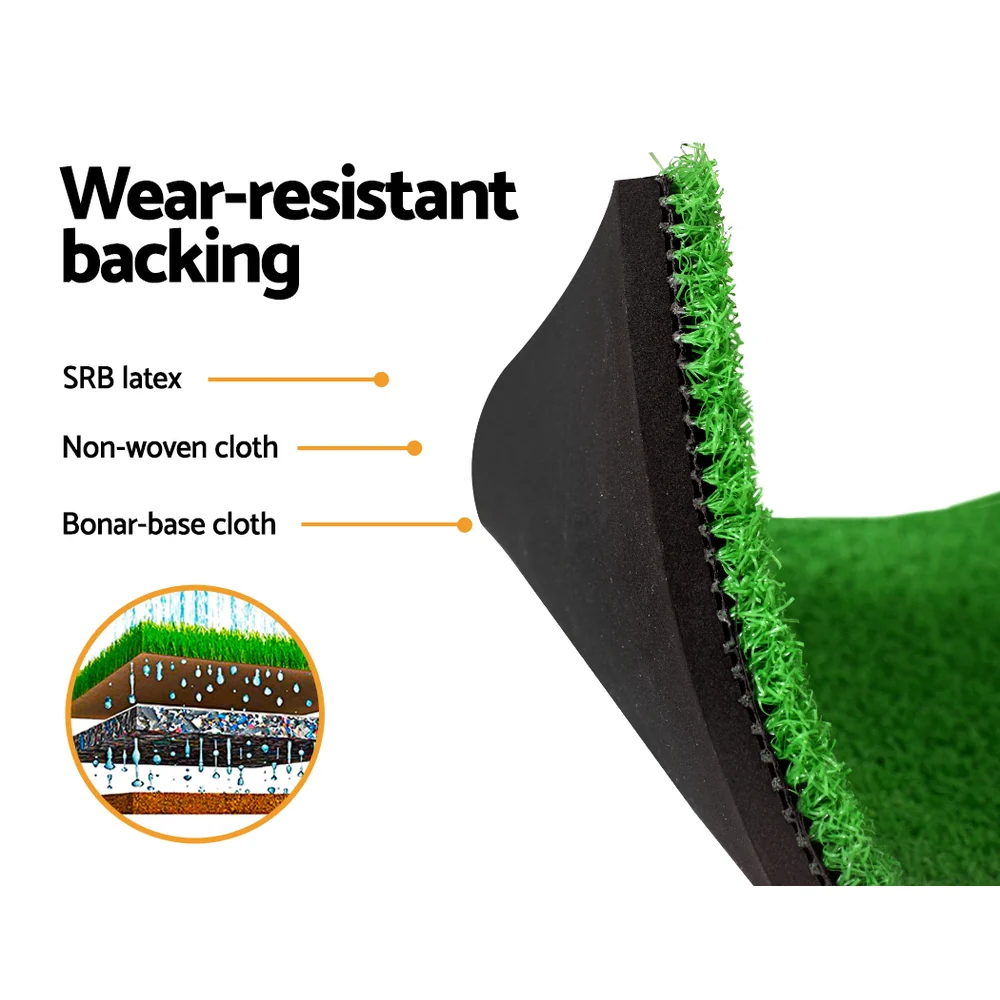 Everfit Golf Hitting Practice Mat Portable Driving Range Training Aid 80x60cm - Nurns