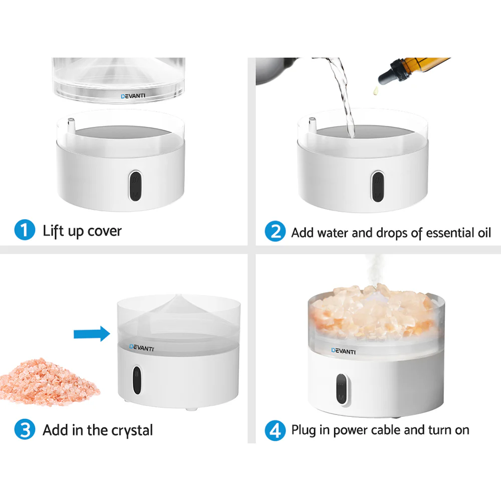 Aroma Diffuser Aromatherapy Humidifier 220ml - Nurns