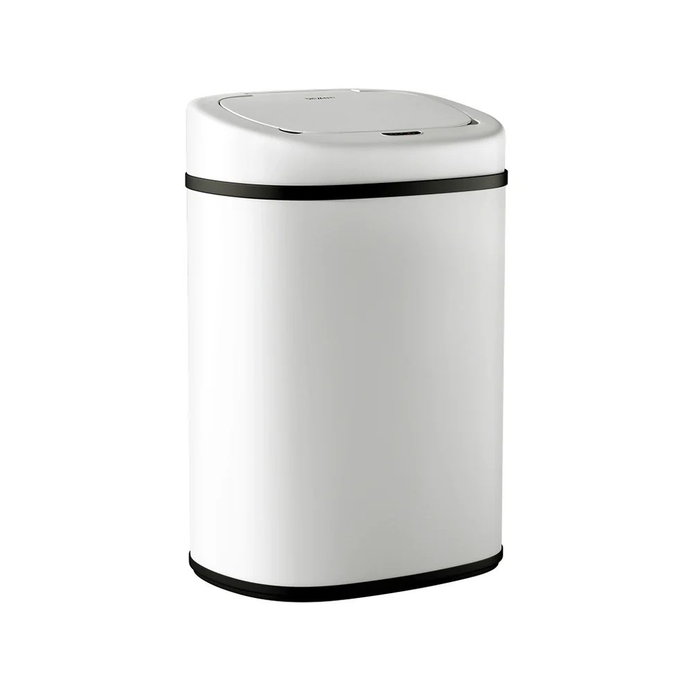 82L Motion Sensor Bin Rubbish Automatic - White - Nurns